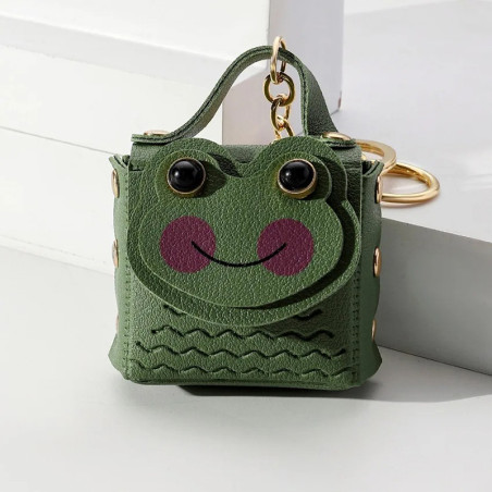 Cute Frog Keychain Coin Purse | Kawaii Handbag Charm Gift