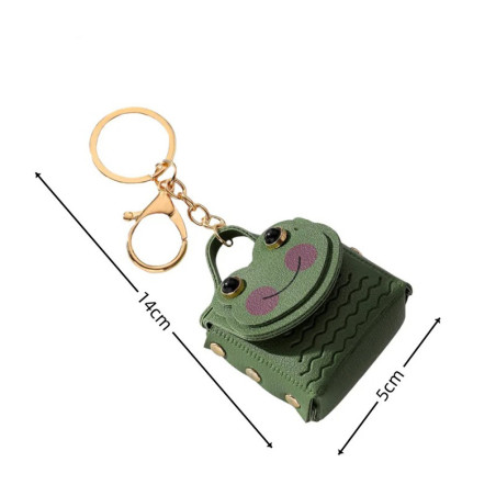 Cute Frog Keychain Coin Purse | Kawaii Handbag Charm Gift