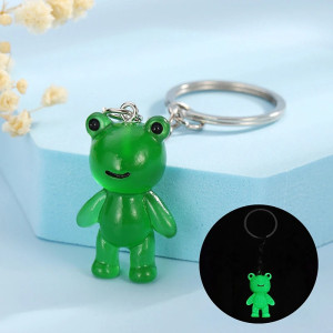 Porte-clés Grenouille qui Brille dans le Noir | Cadeau Original