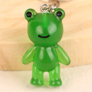 Glow in the Dark Frog Keychain | Cute Frog Lover Gift Idea