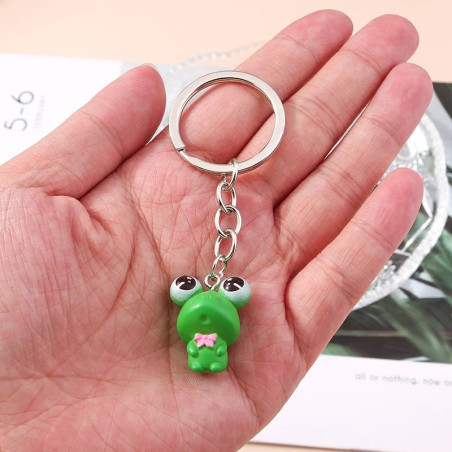 Dreamy Frog Keychain | Cute & Funny Kawaii Accessory Gift