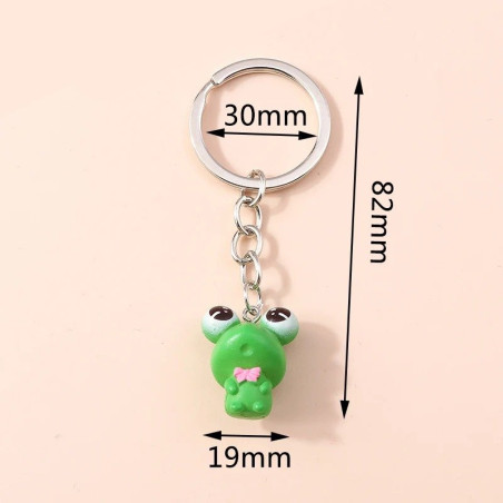 Porte-clés Grenouille Rêveuse | Accessoire Mignon & Kawaii