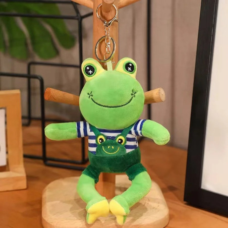 Bohemian Frog Keychain | Cute & Unique Bag Charm | Gift Idea