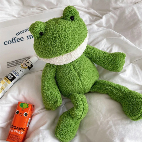 Peluche Grenouille Mignonne | Douce & Moelleuse | Idée Cadeau