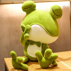 Peluche Grenouille Gentleman | Douce & Élégante | Idée Cadeau