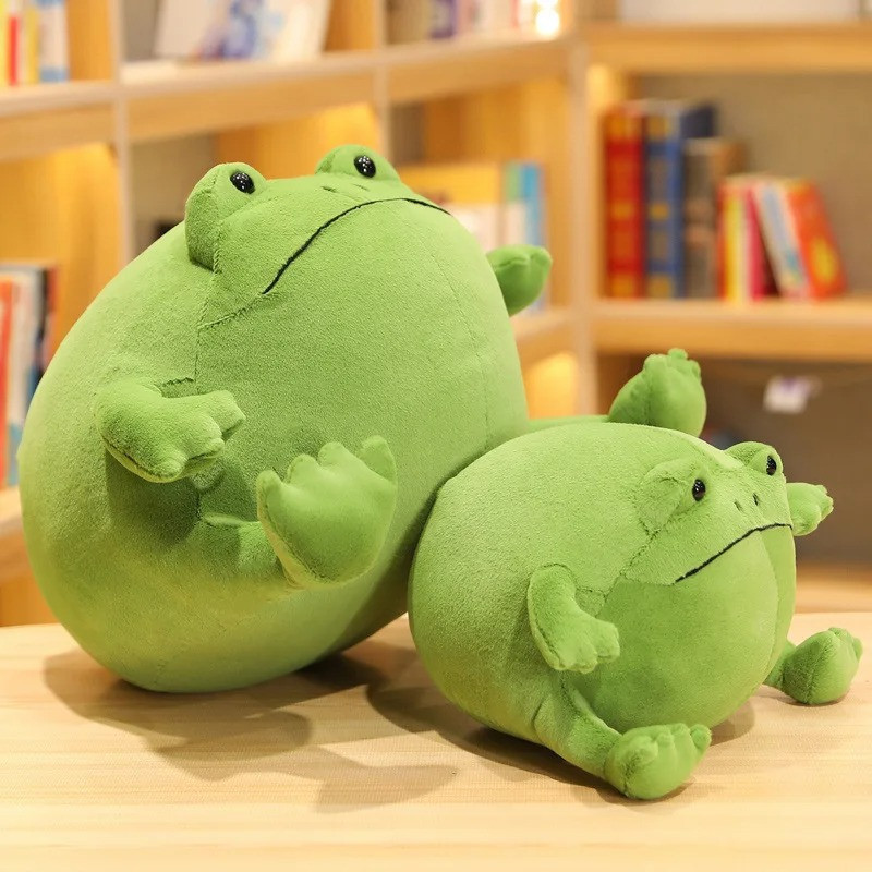 Cute Chubby Frog Plushie | Unique Gift for Nature Lovers