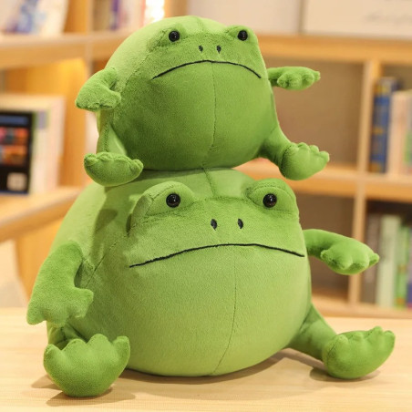 Adorable Peluche Grenouille Potelée | Idée Cadeau Nature