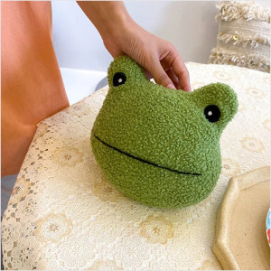 Sac Peluche Tête de Grenouille - Cadeau Original Bandoulière