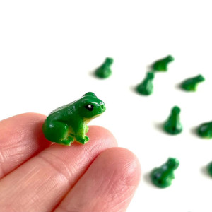 Mini Grenouilles en Résine pour Terrarium & DIY | Lot de 5/10