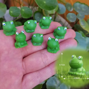 Mini grenouilles miniatures en résine - Lot de 50, 100, 200, 300, 500 ou 800 pièces !