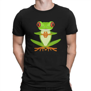 T-Shirt Grenouille Zen Yoga | Cadeau Humour | 1001abeilles