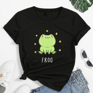 T-shirt Grenouille Mignonette Étoilée - 5 couleurs au choix !