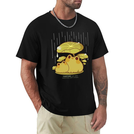 T-shirt Grenouille "Sous la Feuille, le Cœur"
