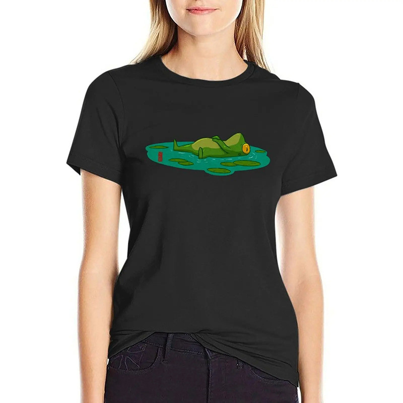T-shirt Grenouille qui Fait la Sieste | Cadeau Mignon & Zen