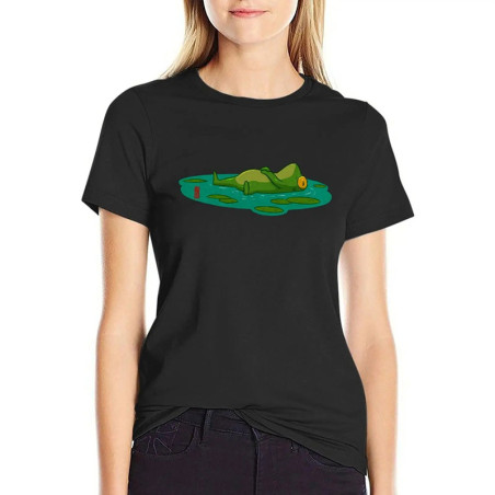 T-shirt Grenouille qui Fait la Sieste | Cadeau Mignon & Zen