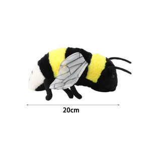 Adorable Peluche Abeille Endormie pour Enfant | 1001 Abeilles