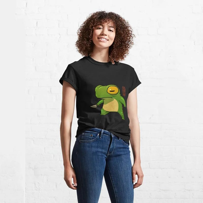 T-Shirt Grenouille Ninja | Style Japonais Mignon & Original