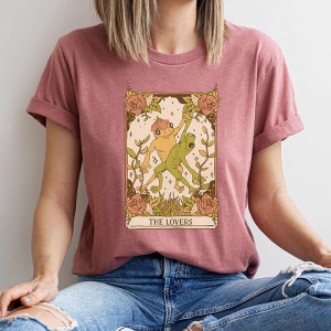 T-shirt Grenouille Amoureux Tarot