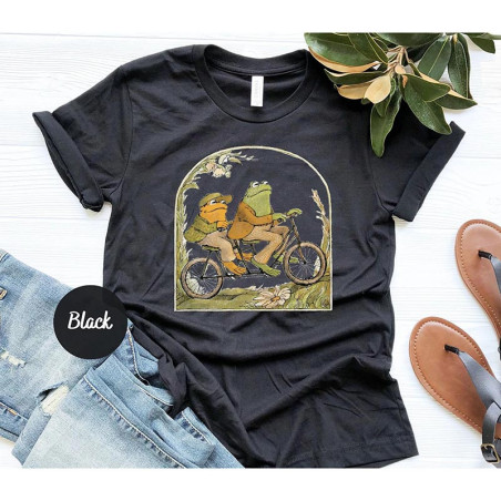 T-shirt Grenouilles à Vélo - Aventure Champêtre !