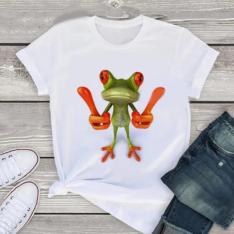 T-shirt Grenouille Attitude – Peace & Chill