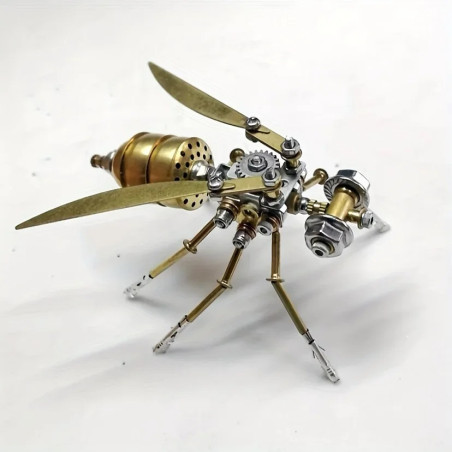 Puzzle 3D Métal Mecha'Wasp - Cadeau Steampunk DIY Unique