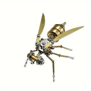Puzzle 3D Métal Mecha'Wasp - Cadeau Steampunk DIY Unique