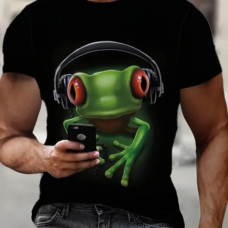 T-shirt Grenouille Électro – Vibes du Marais
