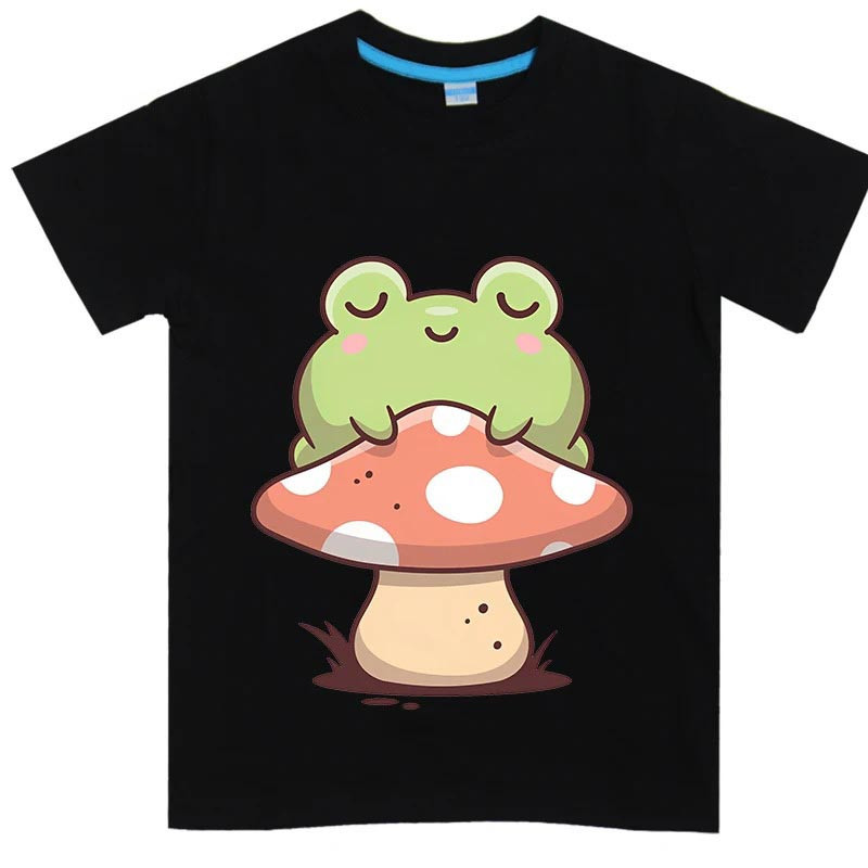T-shirt Mignon "Dreamy Frog" pour Enfants