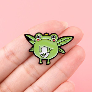 Pin's Émaillé Grenouille Fée des Marais