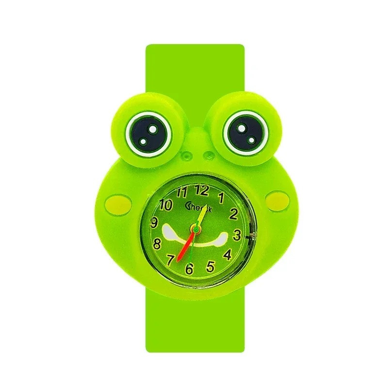 Montre Slap Grenouille aux Yeux Rigolos