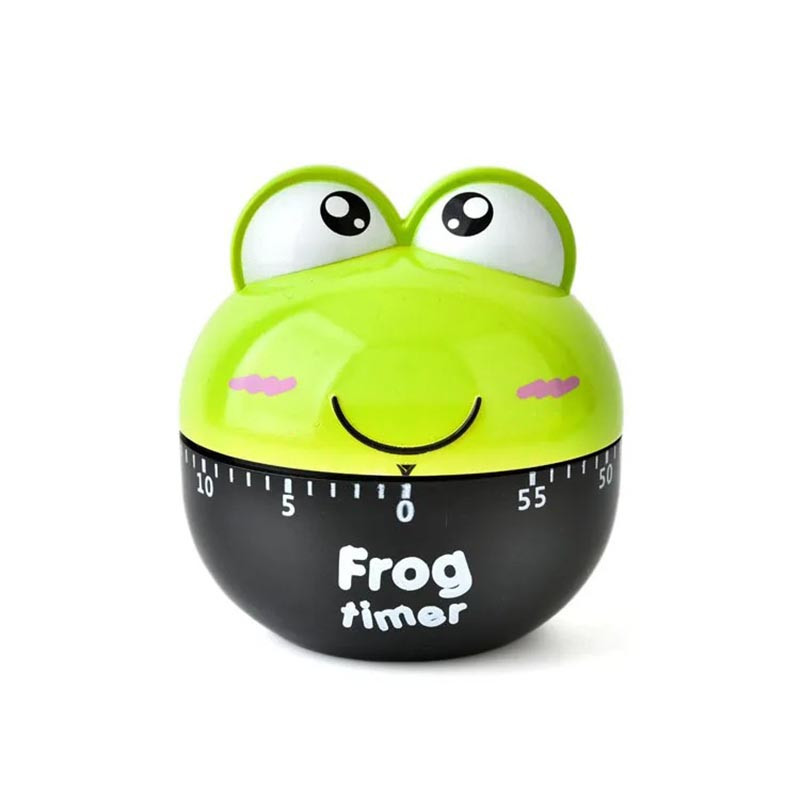 Minuteur de Cuisine Grenouille Espiègle | Mécanique 60 min Amusant
