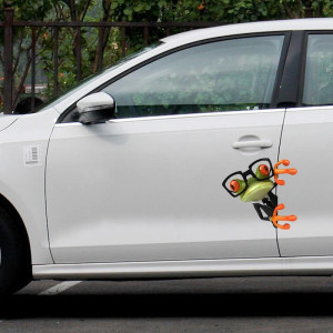 Pegatina Rana Pícara | Sticker Divertido para Coche & Moto