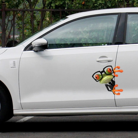 Adesivo Rana Birichina | Sticker Divertente per Auto & Moto