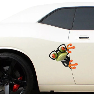 Pegatina Rana Pícara | Sticker Divertido para Coche & Moto