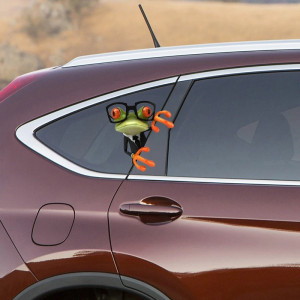 Pegatina Rana Pícara | Sticker Divertido para Coche & Moto