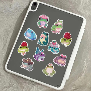 Cute Fairy Frog Stickers | 50 Pcs Magical Vinyl Decals