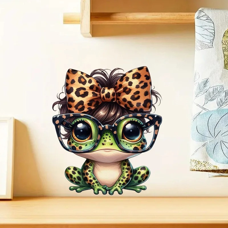 Autocollant Grenouille Boucle Pop - 5 tailles au choix !