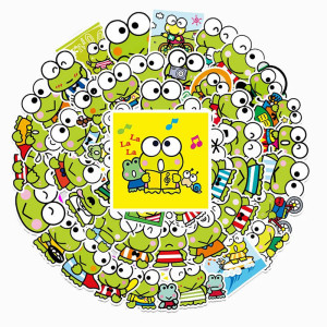 Stickers Grenouille Mignons Kawaii Pop | Lot de 10, 30 ou 50