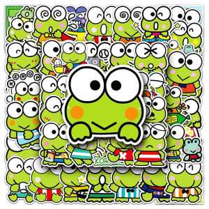 Stickers Grenouille Mignons Kawaii Pop | Lot de 10, 30 ou 50