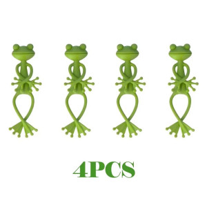 Clips Tuteurs pour Plantes Grenouille (x4) - Mignon & Utile