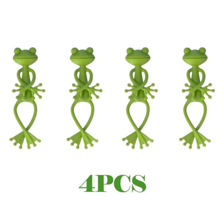 Clips Tuteurs pour Plantes Grenouille (x4) - Mignon & Utile