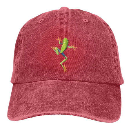 Casquette Grenouille Mignonne | Casquette Papa Vintage Brodée 🐸