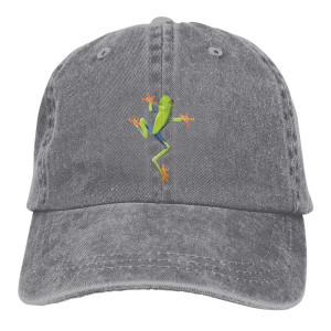 Cute Frog Hat | Embroidered Tree Frog Vintage Dad Hat 🐸