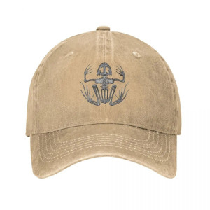 Goth Frog Skeleton Cap 🦴 | Vintage & Unique Dad Hat