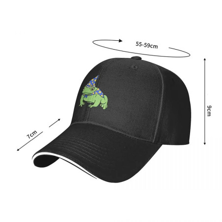Casquette Grenouille Mage | Chapeau Fantaisie Mignon & Original