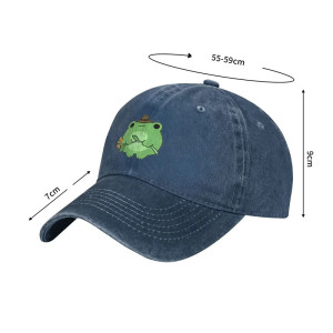 Casquette Grenouille Cowboy Mignonne | Style Vintage & Cottagecore