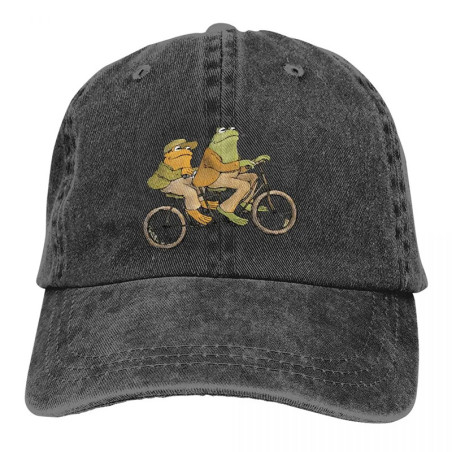 Casquette Grenouille Cowboy | Coton Délavé Vintage pour Fans