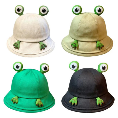 'Curious Paws' Frog Bucket Hat | Cute & Funny Gift Idea