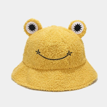 Bob Grenouille Mignon Sourire en Peluche – 4 Couleurs