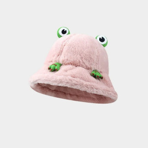 Bob Grenouille CozyEyes | Chapeau Peluche Mignon pour Femme
